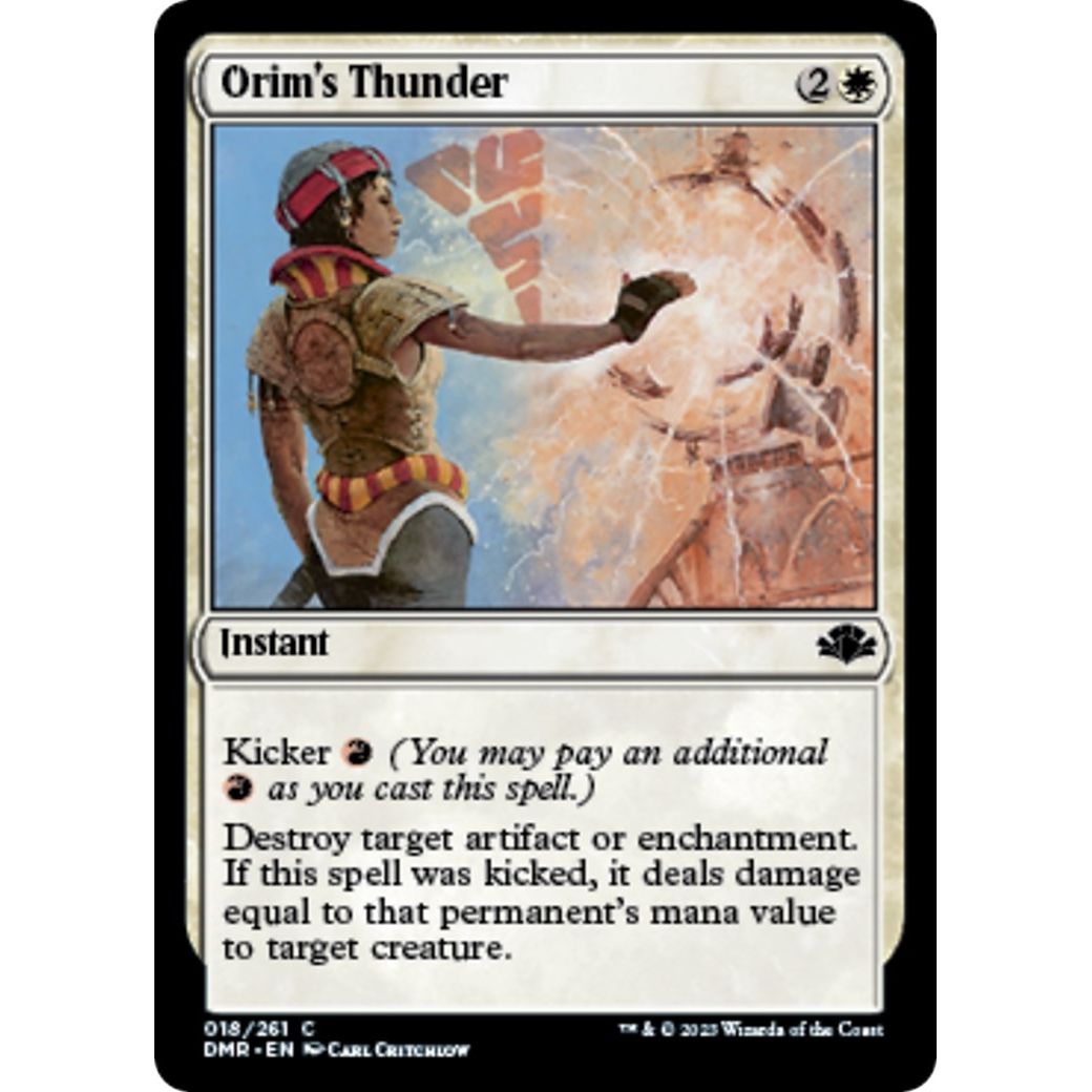 Image for Orim's Thunder (18) (DMR) - Magic: The Gathering