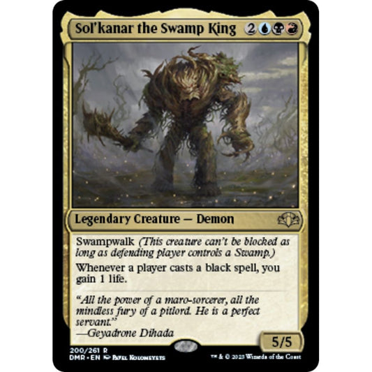 Image for Sol'kanar the Swamp King (200) (DMR) - Magic: The Gathering