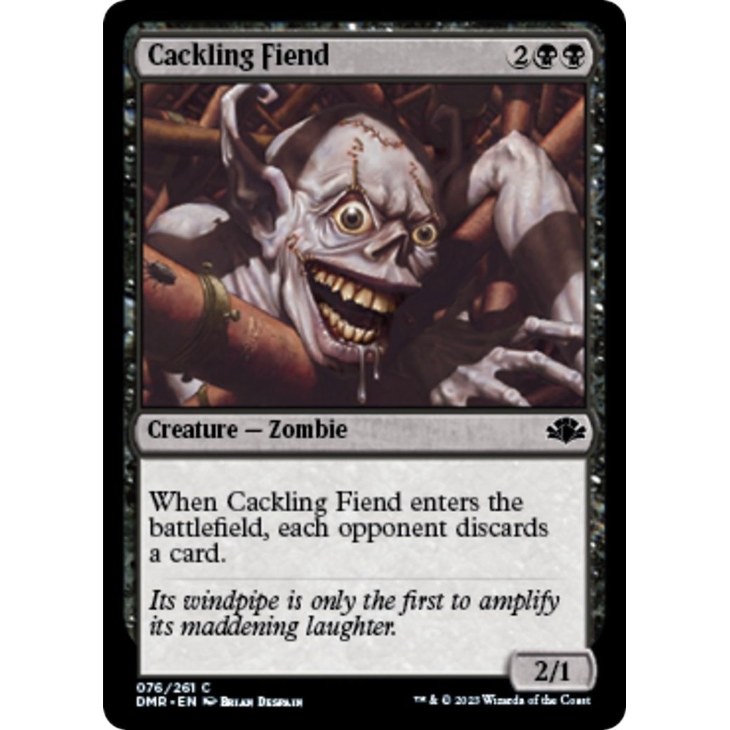 Image for Cackling Fiend (76) (DMR) - Magic: The Gathering