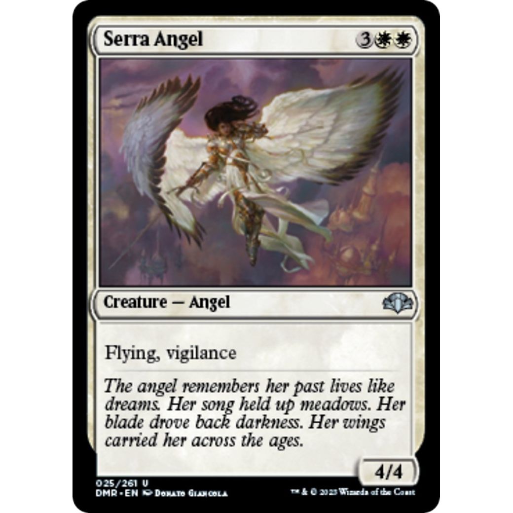 Image for Serra Angel (25) (DMR) - Magic: The Gathering