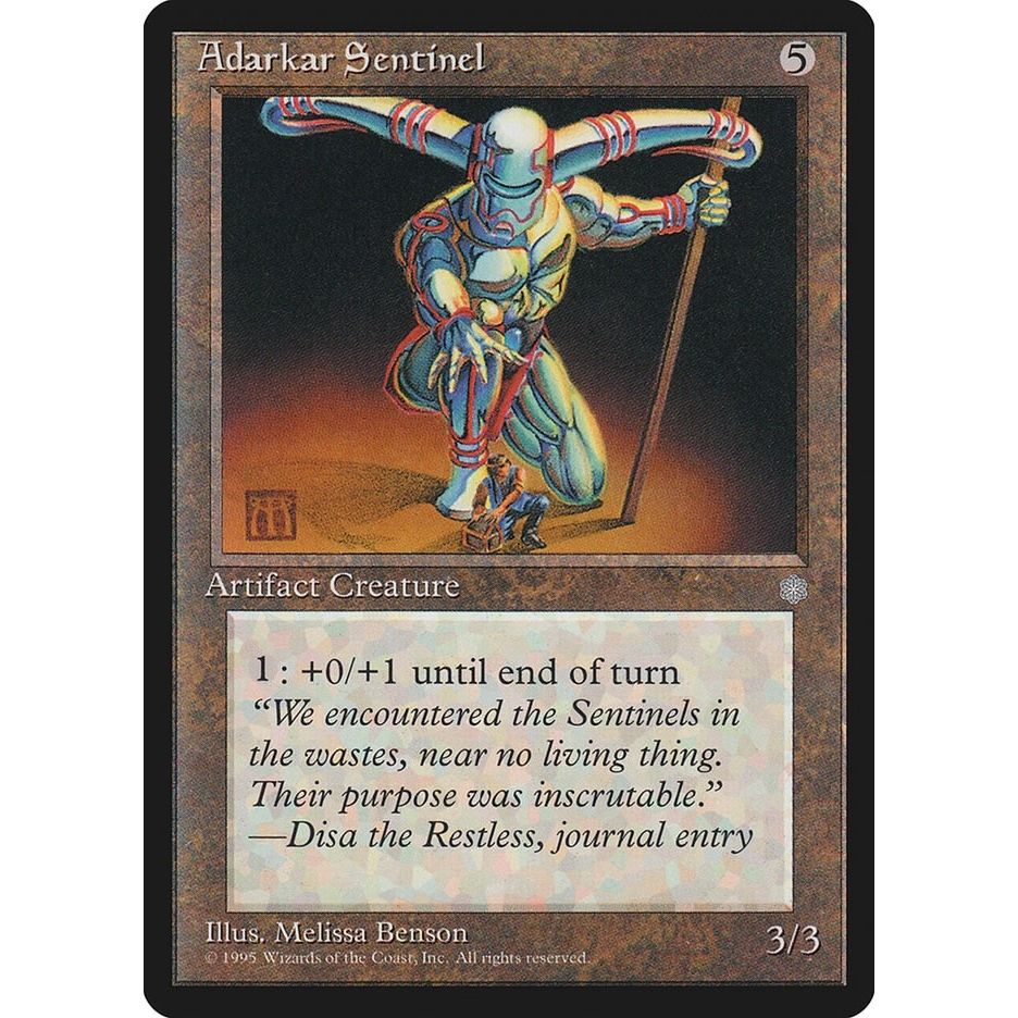 Image for Adarkar Sentinel (ICE) - Magic: The Gathering