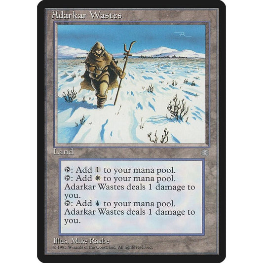 Image for Adarkar Wastes (326) (ICE) - Magic: The Gathering