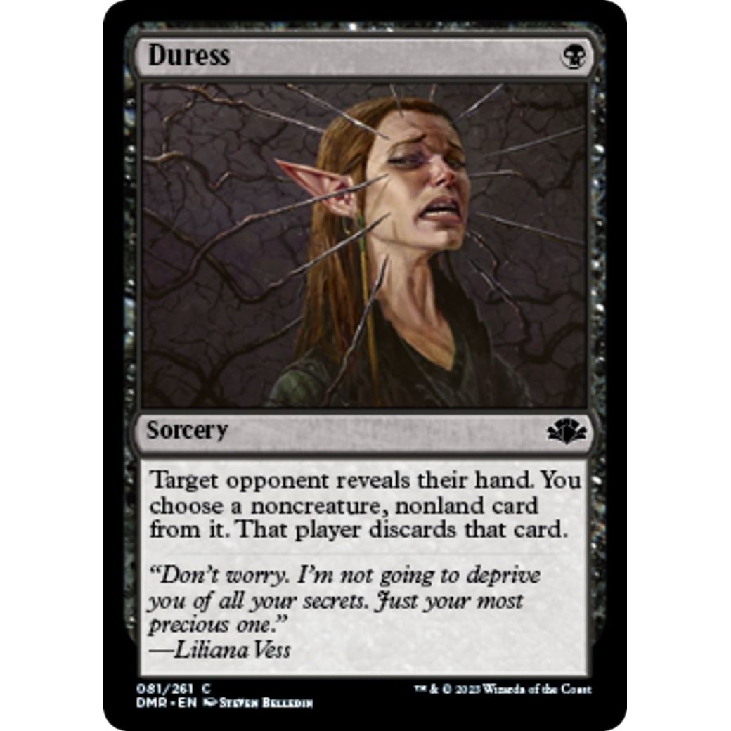 Image for Duress (81) (DMR) - Magic: The Gathering