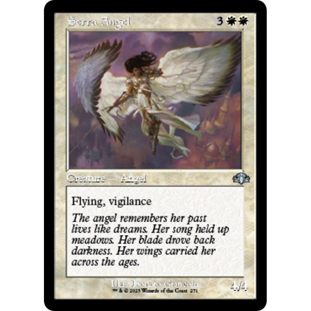 Image for Serra Angel (Retro Frame) (271) (DMR) - Magic: The Gathering