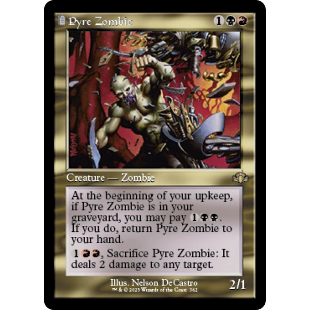 Image for Pyre Zombie (Retro Frame) (362) (DMR) - Magic: The Gathering