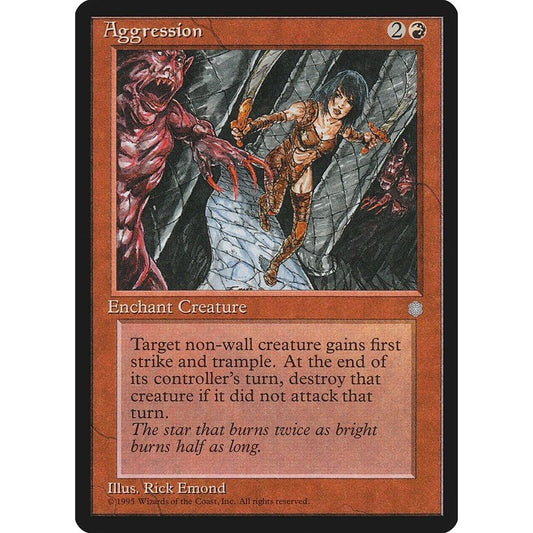 Image for Aggression (ICE) - Magic: The Gathering