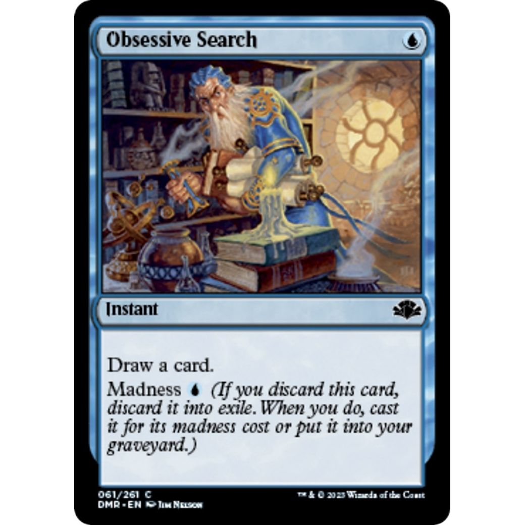 Image for Obsessive Search (61) (DMR) - Magic: The Gathering