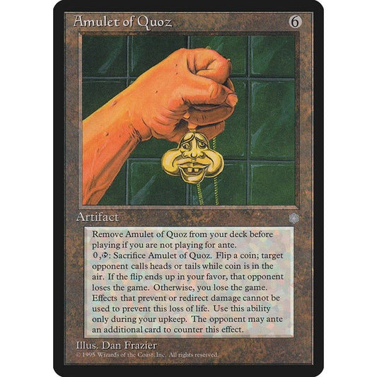 Image for Amulet of Quoz (ICE) - Magic: The Gathering