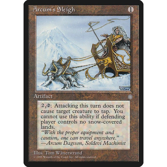 Image for Arcum's Sleigh (ICE) - Magic: The Gathering