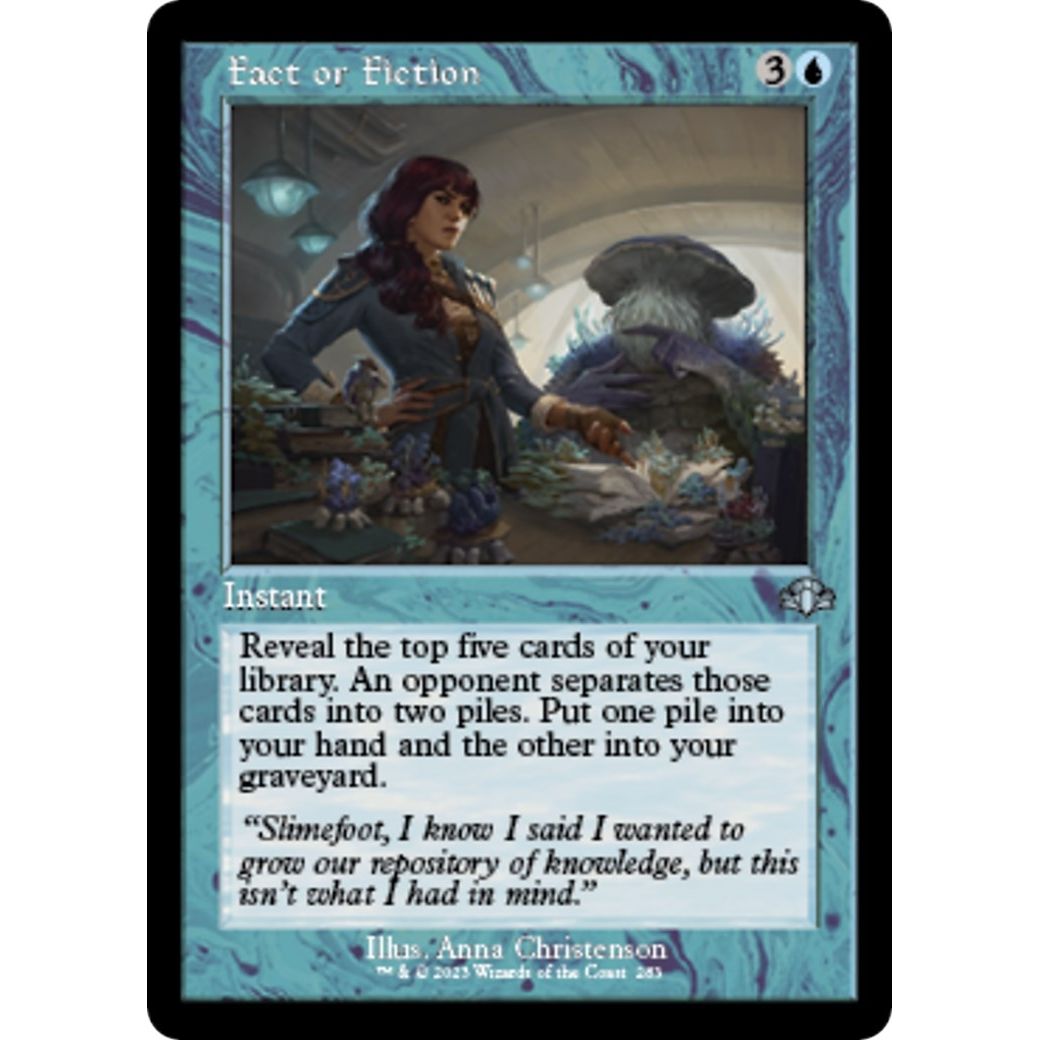 Image for Fact or Fiction (Retro Frame) (283) (DMR) - Magic: The Gathering