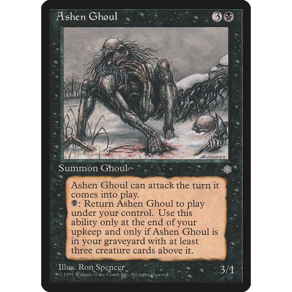 Image for Ashen Ghoul (ICE) - Magic: The Gathering