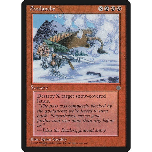 Image for Avalanche (ICE) - Magic: The Gathering