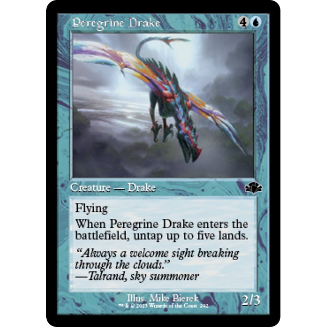Image for Peregrine Drake (Retro Frame) (292) (DMR) - Magic: The Gathering