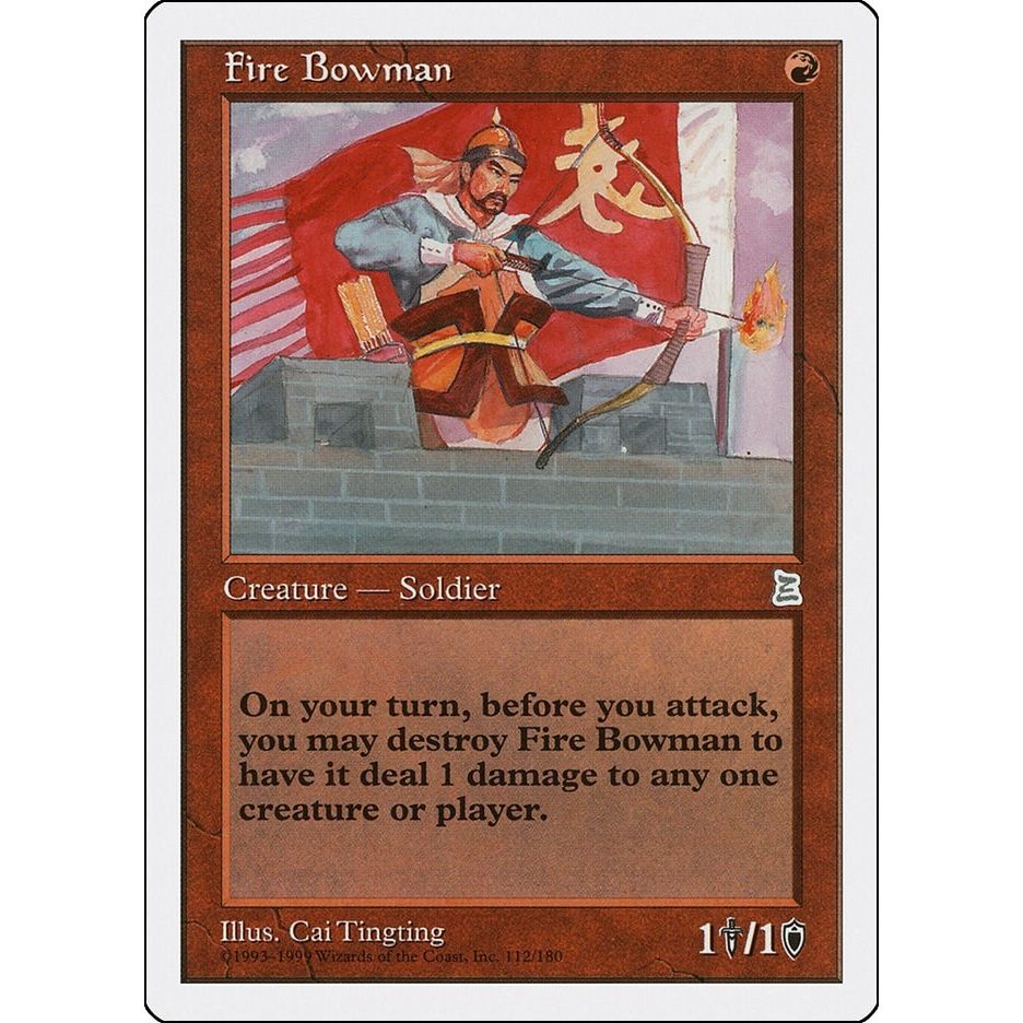 Image for Fire Bowman (112) (PTK) - Magic: The Gathering