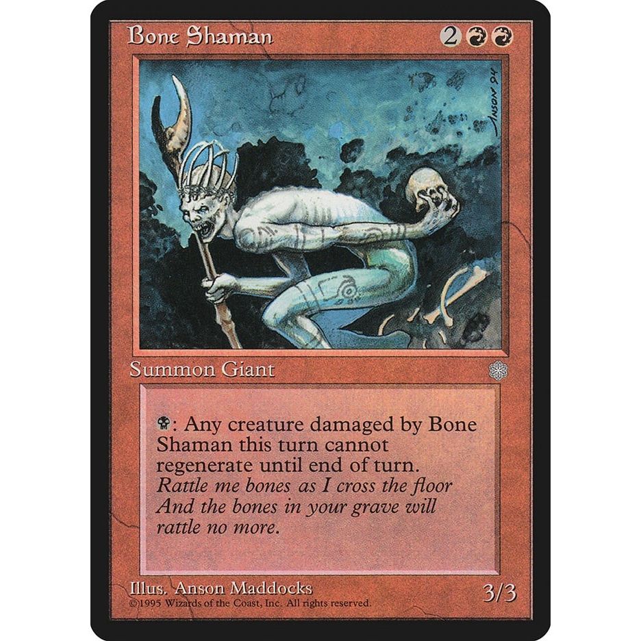 Image for Bone Shaman (ICE) - Magic: The Gathering