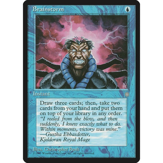 Image for Brainstorm (61) (ICE) - Magic: The Gathering