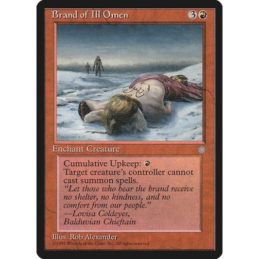 Image for Brand of Ill Omen (ICE) - Magic: The Gathering