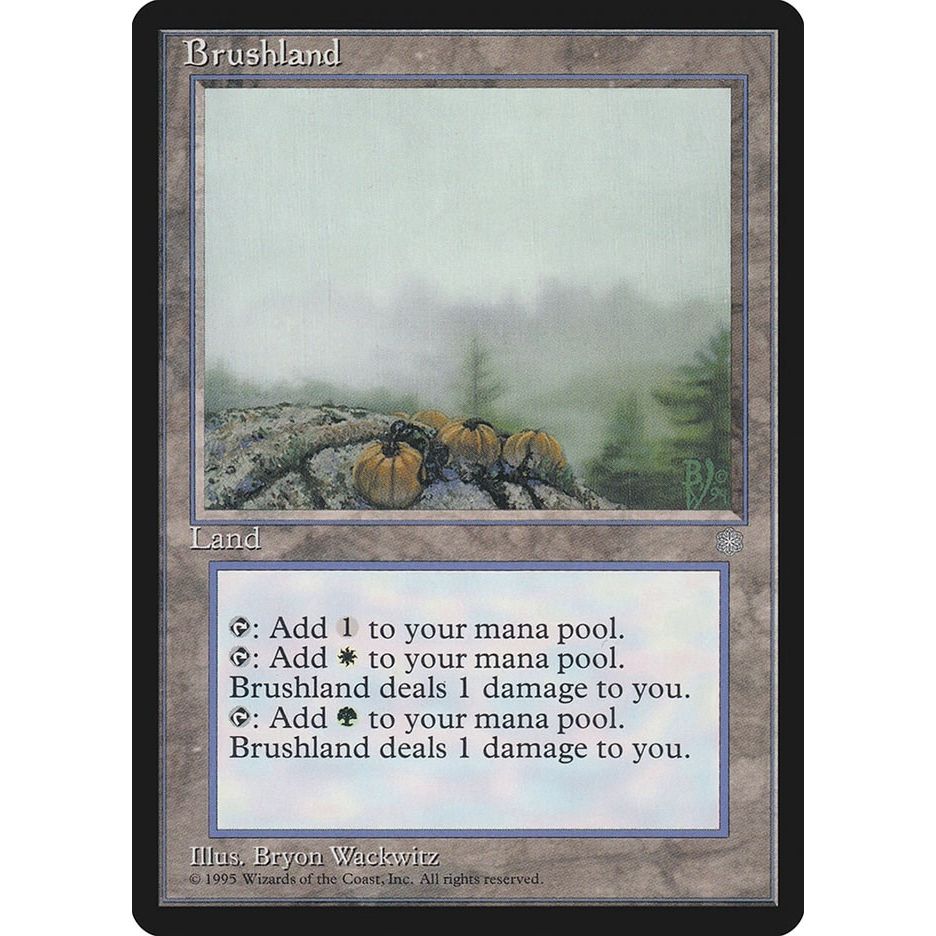 Image for Brushland (327) (ICE) - Magic: The Gathering
