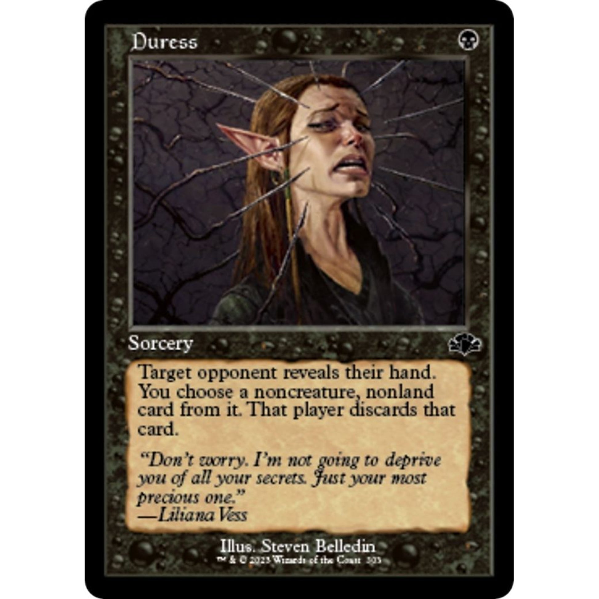 Image for Duress (Retro Frame) (303) (DMR) - Magic: The Gathering