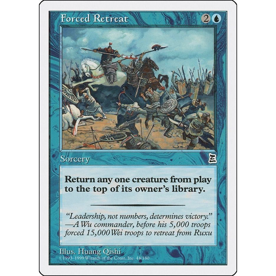 Image for Forced Retreat (44) (PTK) - Magic: The Gathering