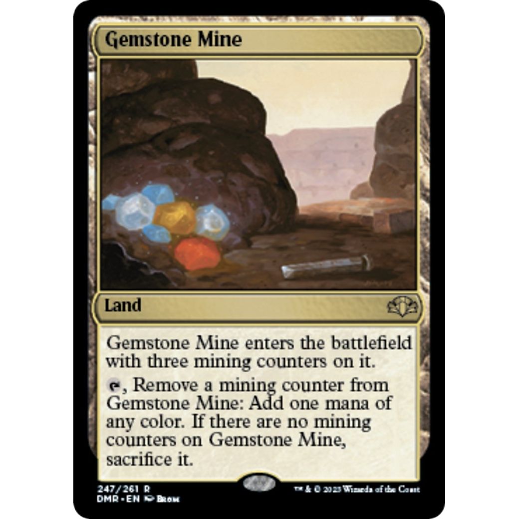 Image for Gemstone Mine (247) (DMR) - Magic: The Gathering