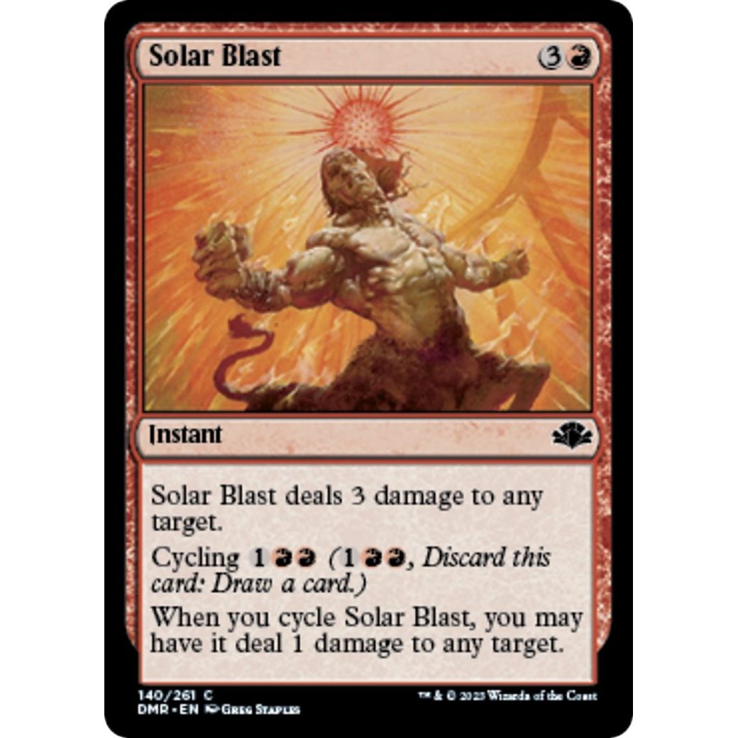 Image for Solar Blast (140) (DMR) - Magic: The Gathering