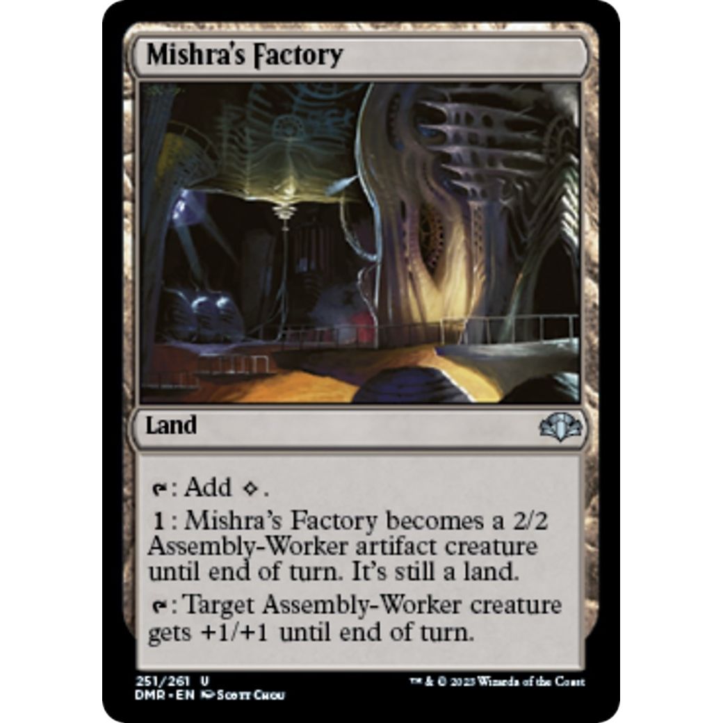 Image for Mishra's Factory (251) (DMR) - Magic: The Gathering