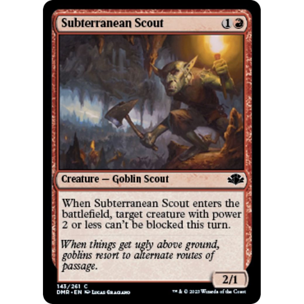 Image for Subterranean Scout (143) (DMR) - Magic: The Gathering