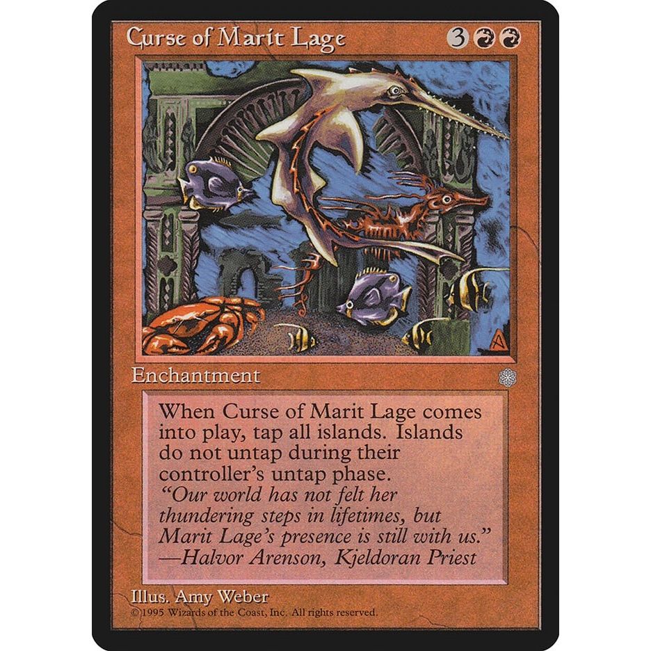 Image for Curse of Marit Lage (ICE) - Magic: The Gathering