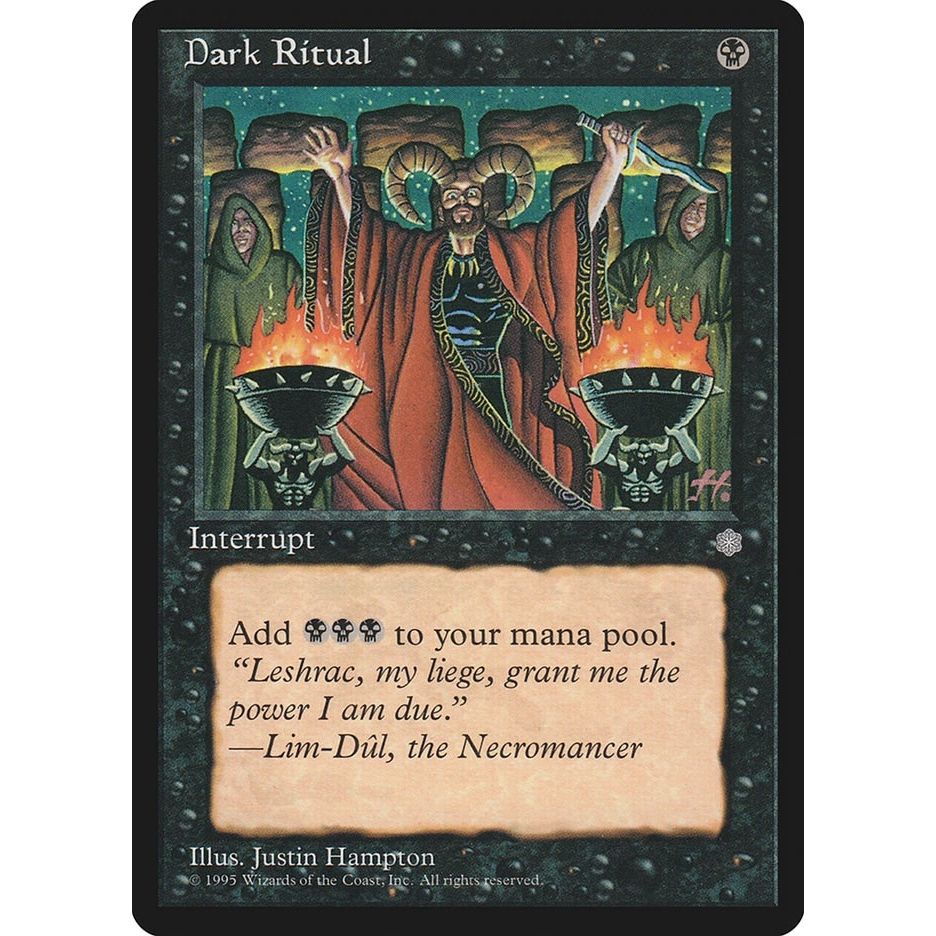 Image for Dark Ritual (8) (ICE) - Magic: The Gathering
