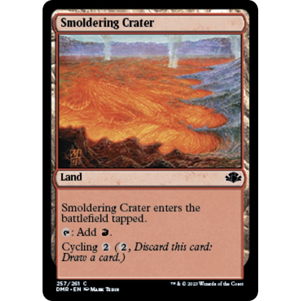 Image for Smoldering Crater (257) (DMR) - Magic: The Gathering