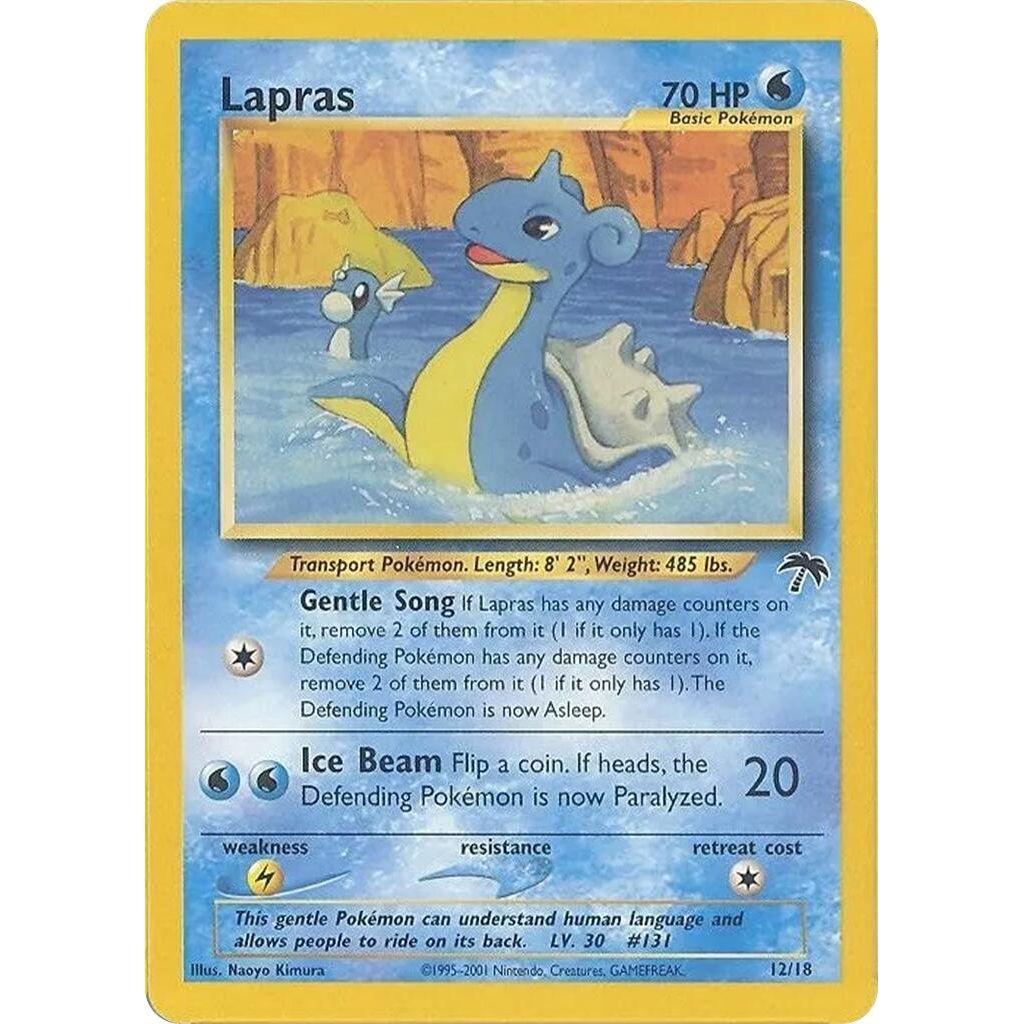 Image for Lapras (12/18) (SI) - Pokemon