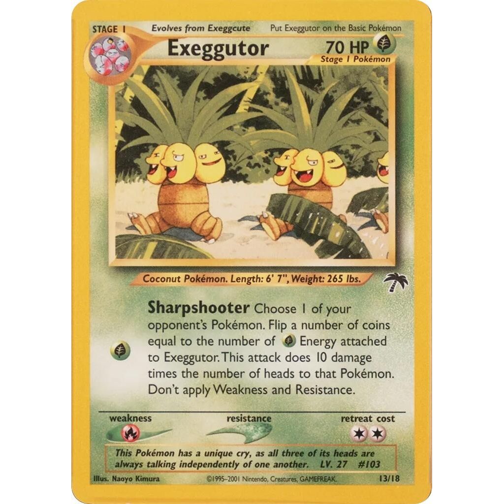 Image for Exeggutor (13/18) (SI) - Pokemon