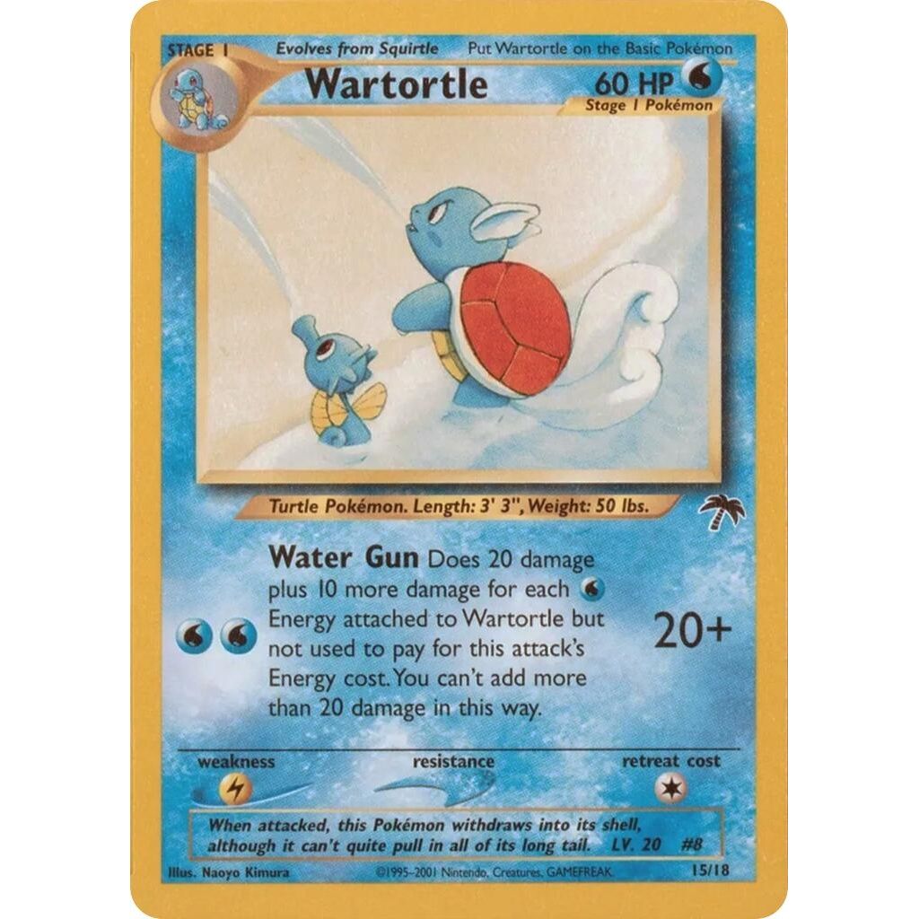 Image for Wartortle (15/18) (SI) - Pokemon
