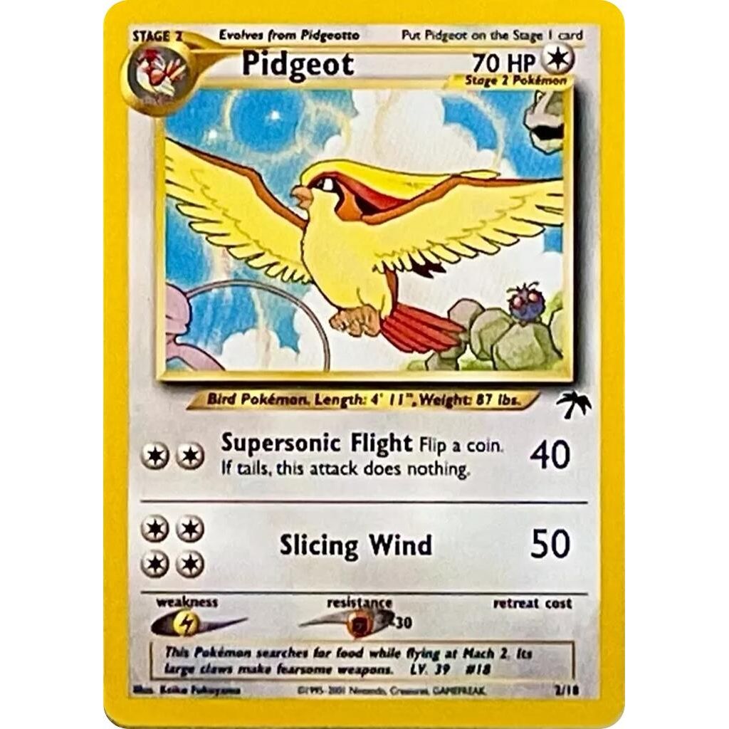 Image for Pidgeot (02/18) (SI) - Pokemon