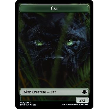 Image for Cat Token (008) (8) (DMR) - Magic: The Gathering