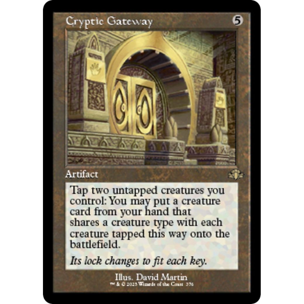 Image for Cryptic Gateway (Retro Frame) (376) (DMR) - Magic: The Gathering