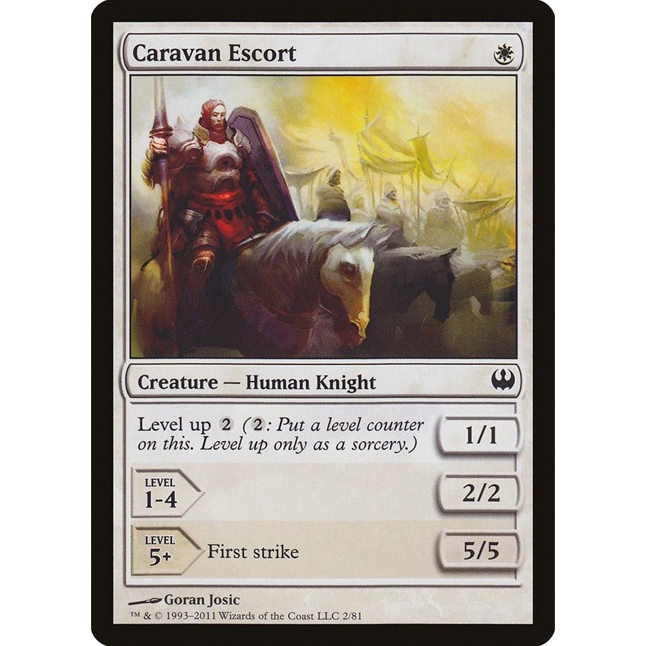 Image for Caravan Escort (2) (DDG) - Magic: The Gathering