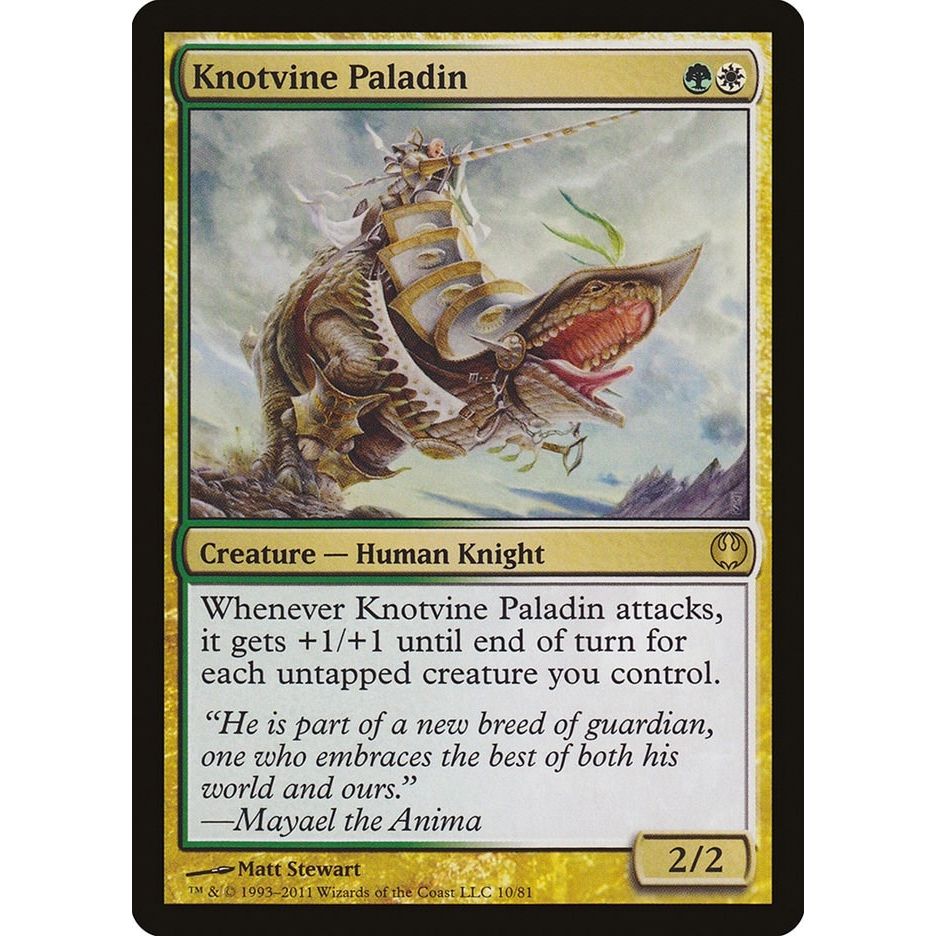 Image for Knotvine Paladin (10) (DDG) - Magic: The Gathering
