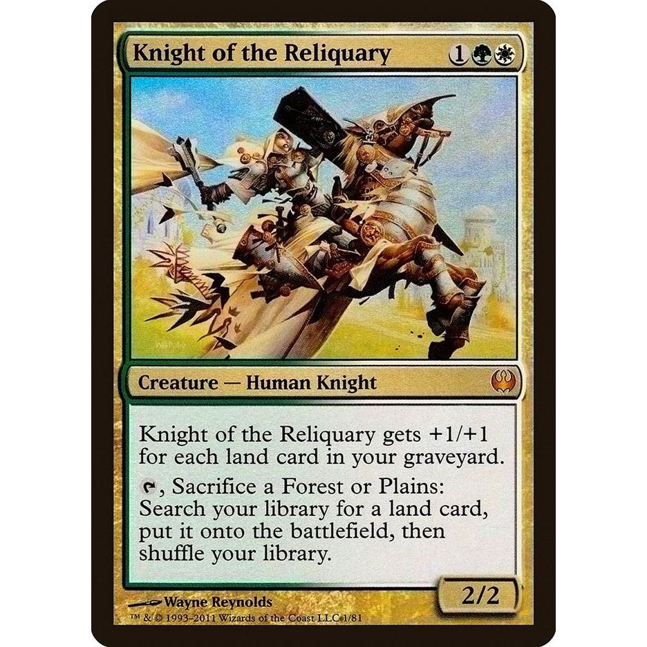 Image for Knight of the Reliquary (1) (DDG) - Magic: The Gathering