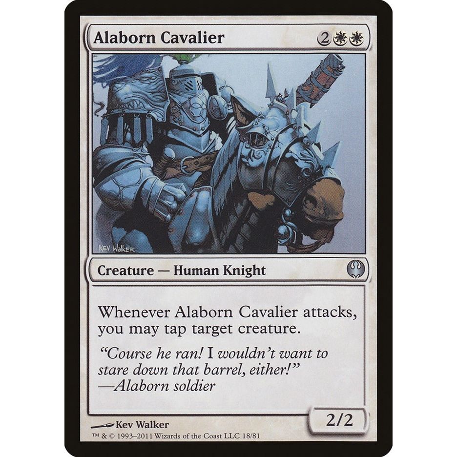 Image for Alaborn Cavalier (18) (DDG) - Magic: The Gathering