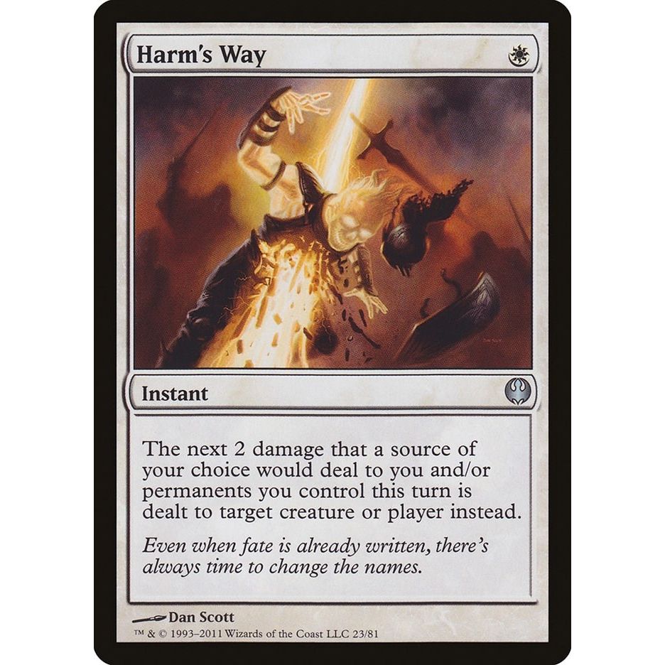 Image for Harm's Way (23) (DDG) - Magic: The Gathering