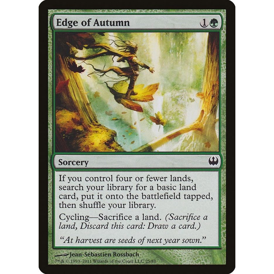 Image for Edge of Autumn (25) (DDG) - Magic: The Gathering
