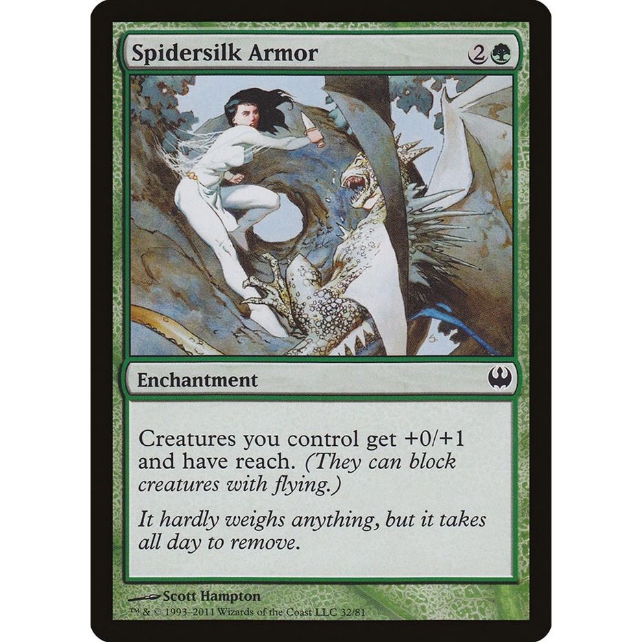 Image for Spidersilk Armor (32) (DDG) - Magic: The Gathering