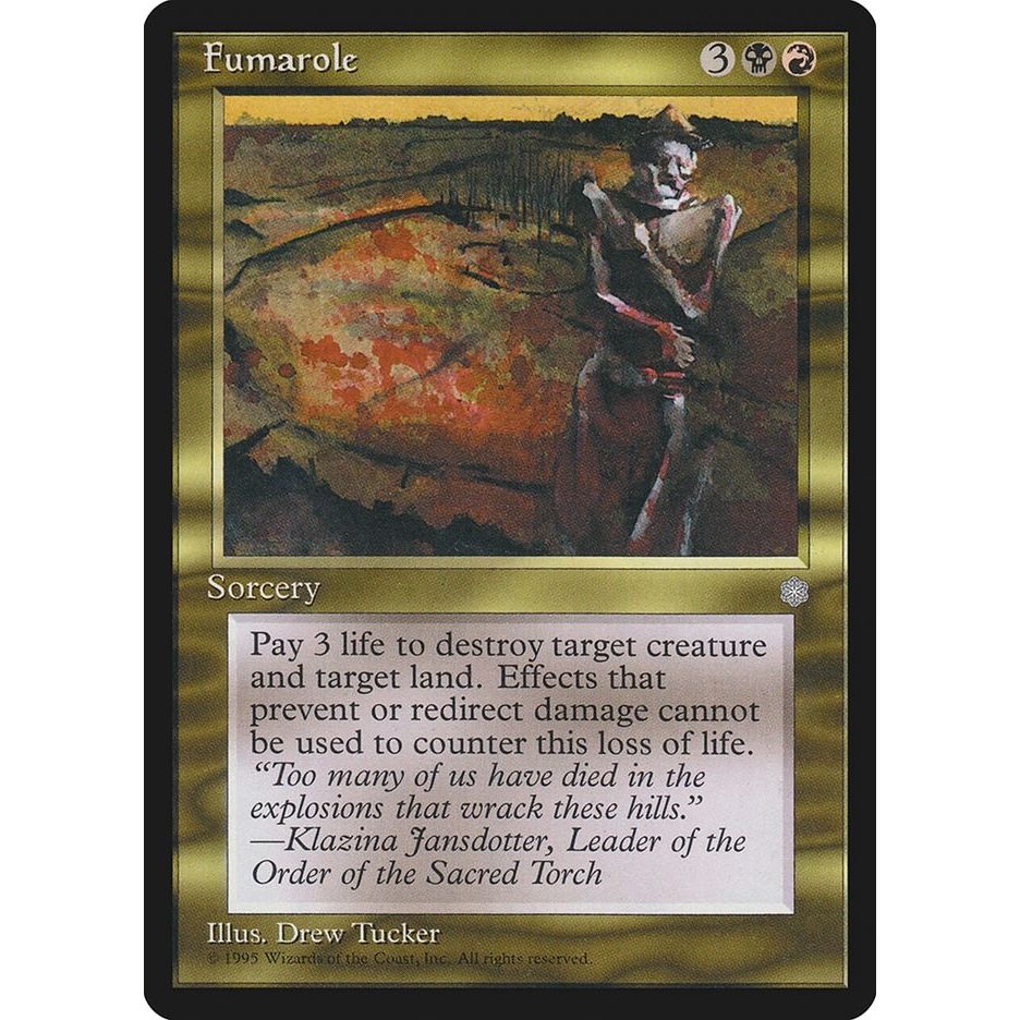 Image for Fumarole (ICE) - Magic: The Gathering