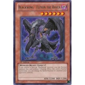 Image for Blackwing - Elphin the Raven (DP11-EN005) (DP11) - YuGiOh