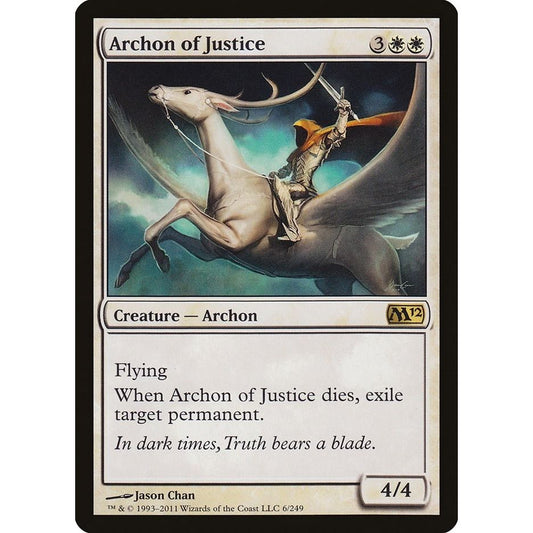 Image for Archon of Justice (6) (M12) - Magic: The Gathering