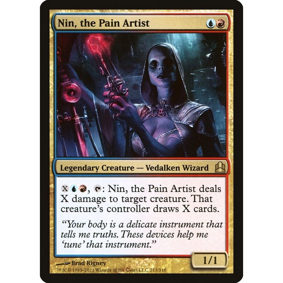 Image for Nin, the Pain Artist (213) (CMD) - Magic: The Gathering