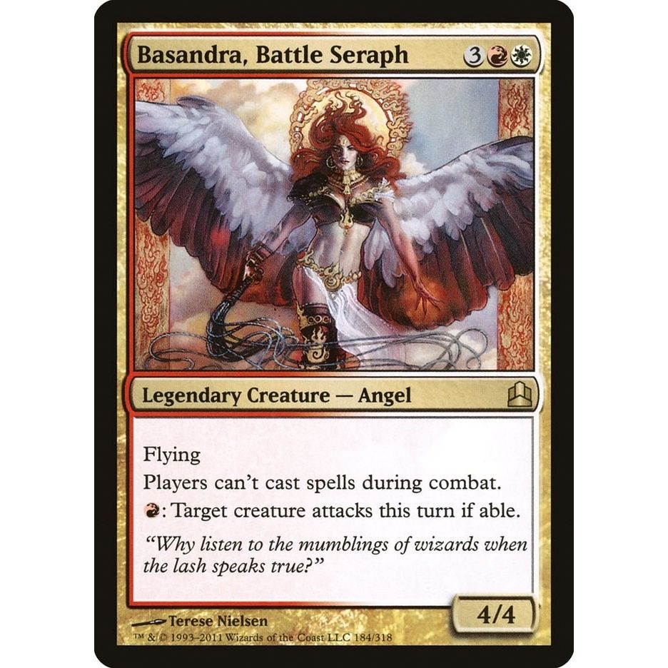 Image for Basandra, Battle Seraph (184) (CMD) - Magic: The Gathering