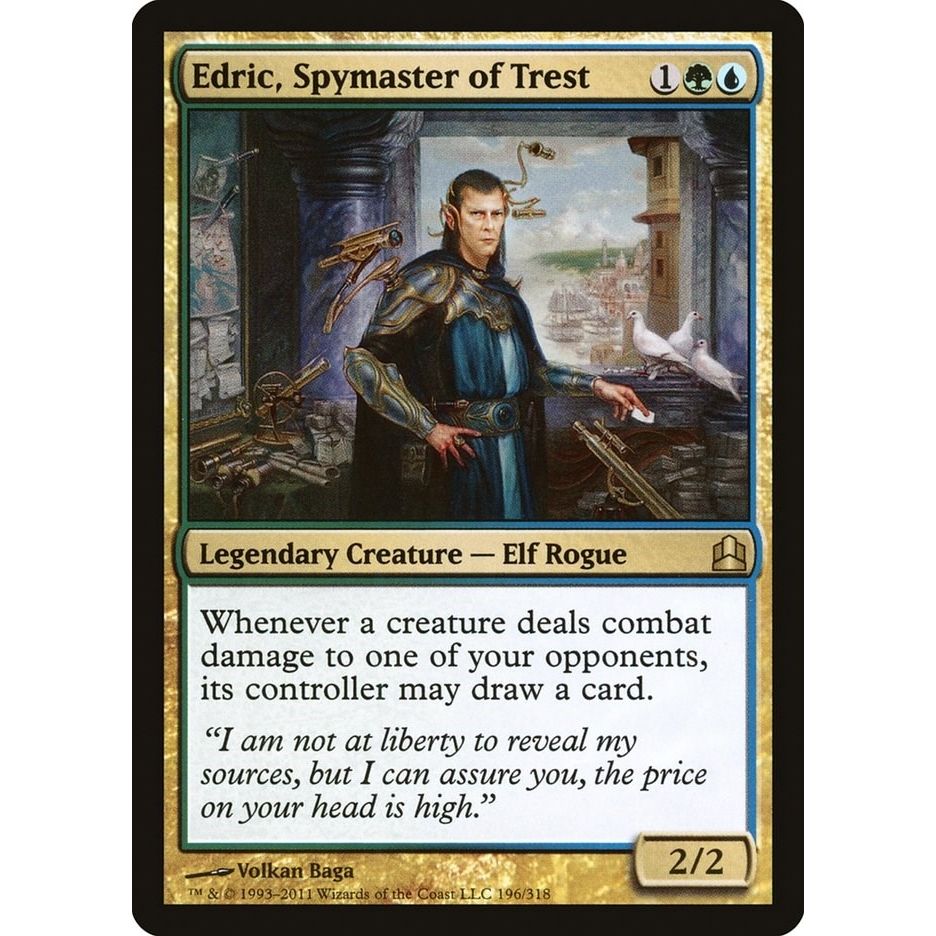 Image for Edric, Spymaster of Trest (196) (CMD) - Magic: The Gathering